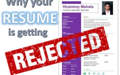 Why your Resume/CV is getting Rejected