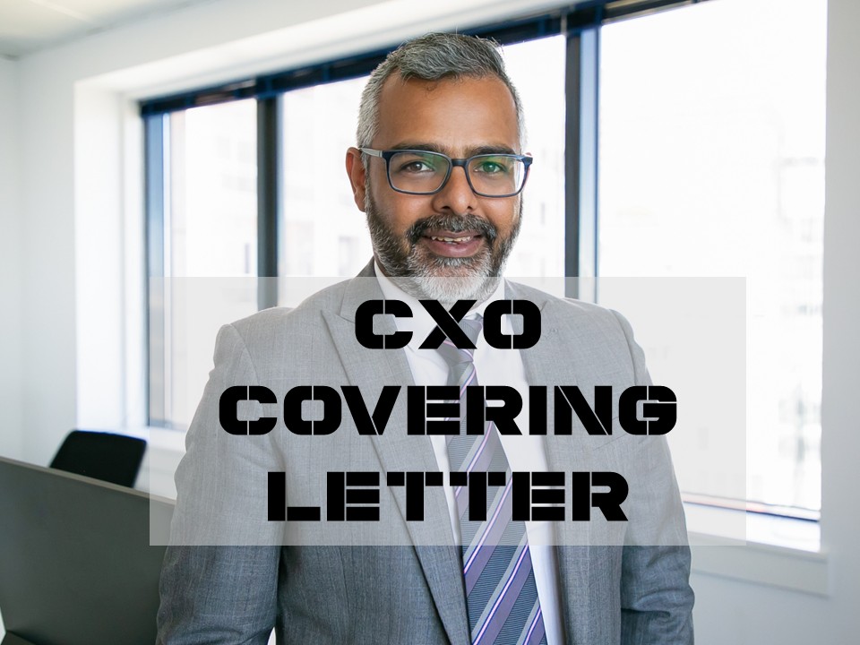 cxo covering letter
