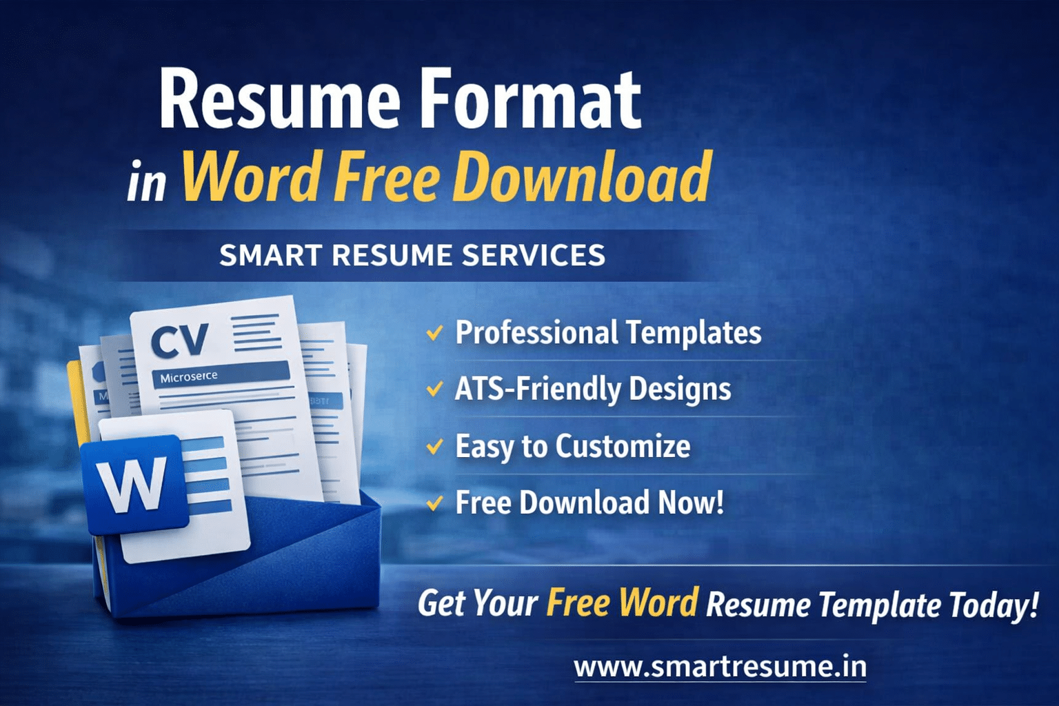 Blog 27 Resume Format in Word Free Download